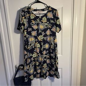 Printed t-shirt dress